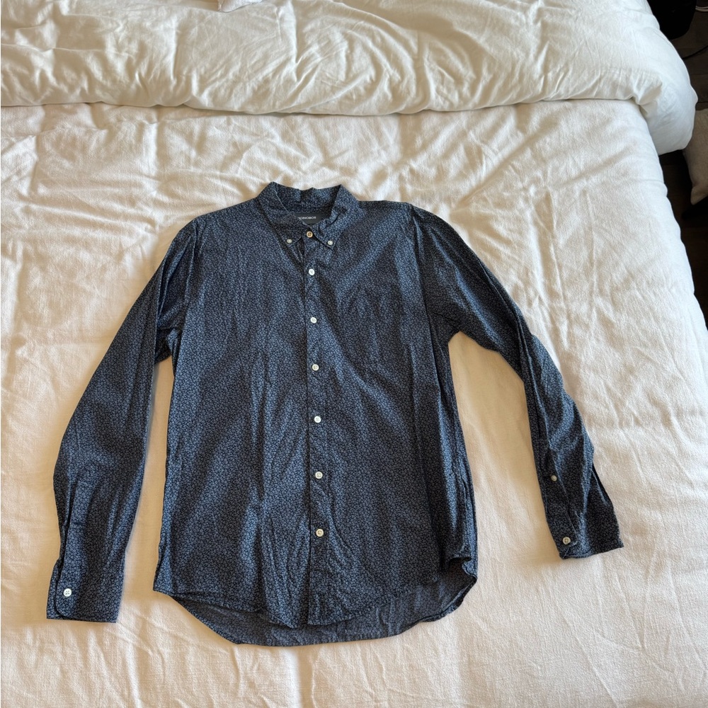 Bonobos Blue Casual Button Down Shirt